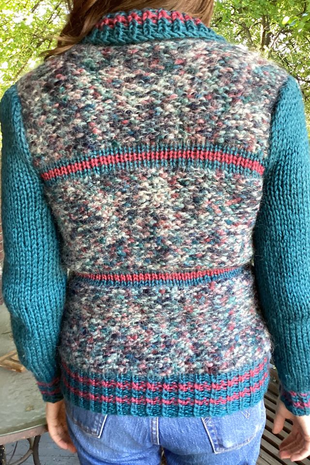 Vintage 1970s Knit Cardigan Selected by Cherry #2