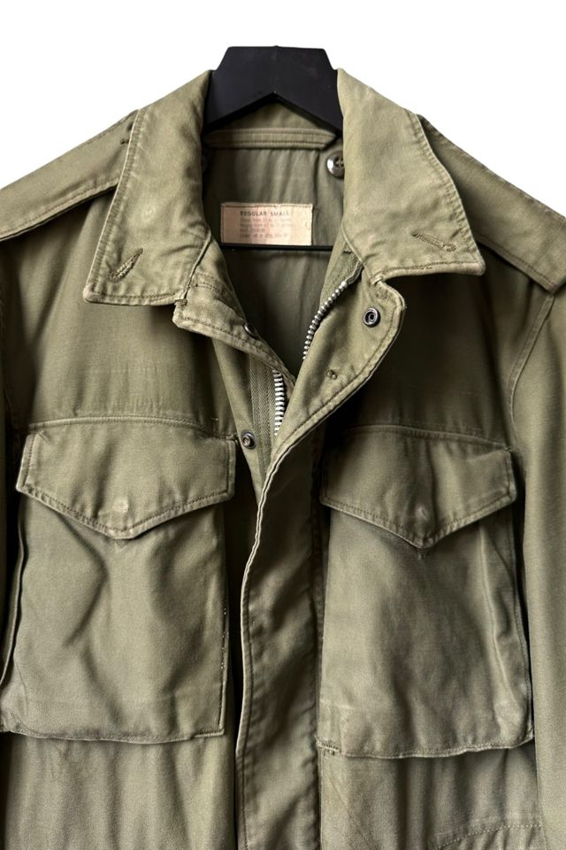 Vintage 1960s Olive Drab Military Jacket Selected By Vintage