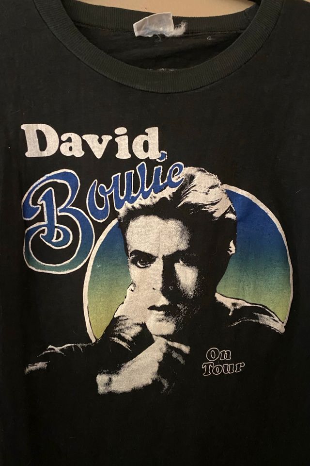 1970s David Bowie Tour T Shirt Selected By Ritual Vintage
