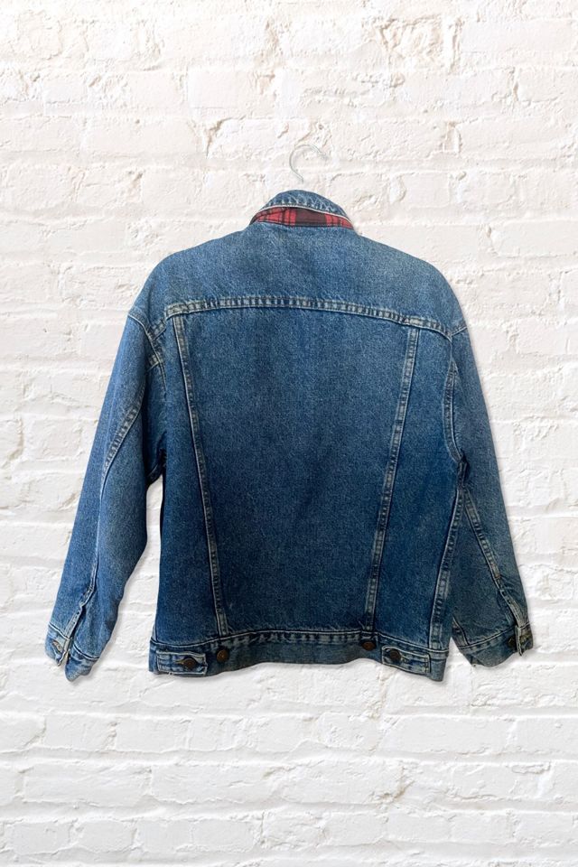 1980s Levis Flannel Lined Denim Jacket Selected By Ritual Vintage #1