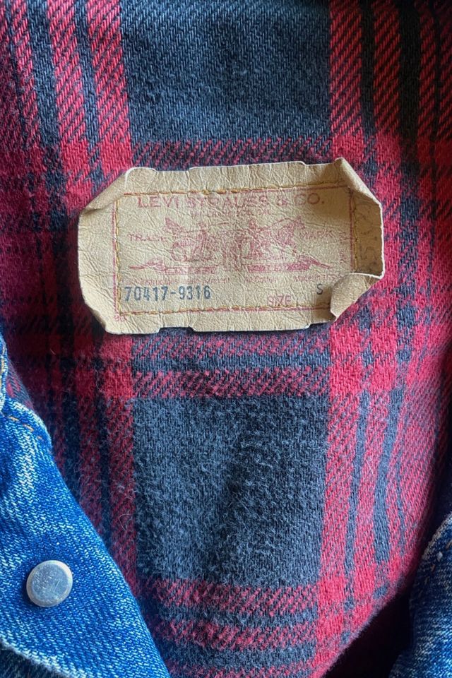 1980s Levis Flannel Lined Denim Jacket Selected By Ritual Vintage #2