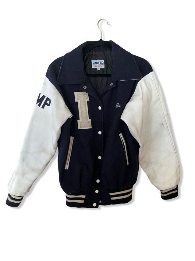 1980s Vintage Varsity Cheerleader Jacket Selected By Ritual Vintage #1