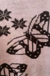 1980s Handknit Butterfly Cardigan Sweater Selected By Ritual Vintage