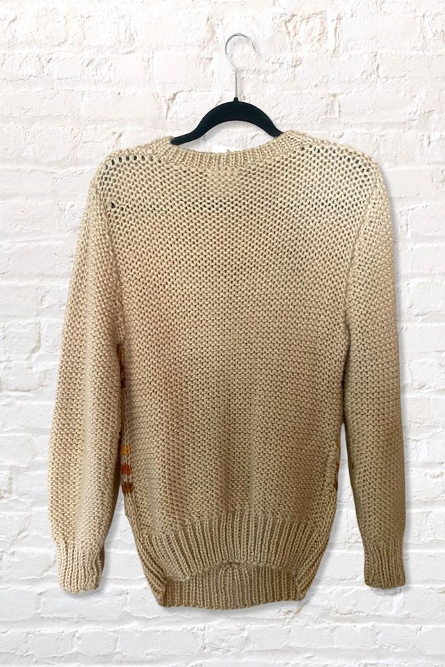 1970s Chunky Knit Patterned Sweater Selected By Ritual Vintage #2