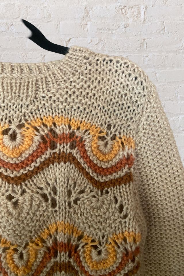 1970s Chunky Knit Patterned Sweater Selected By Ritual Vintage #3