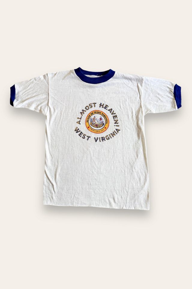 Vintage 1970's Almost Heaven Cropped T-Shirt Selected By Afterlife Boutique #3
