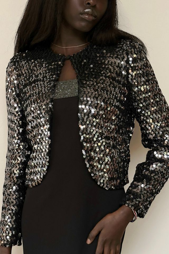Vintage 1990's Sequins Shrug Selected By Afterlife Boutique #1