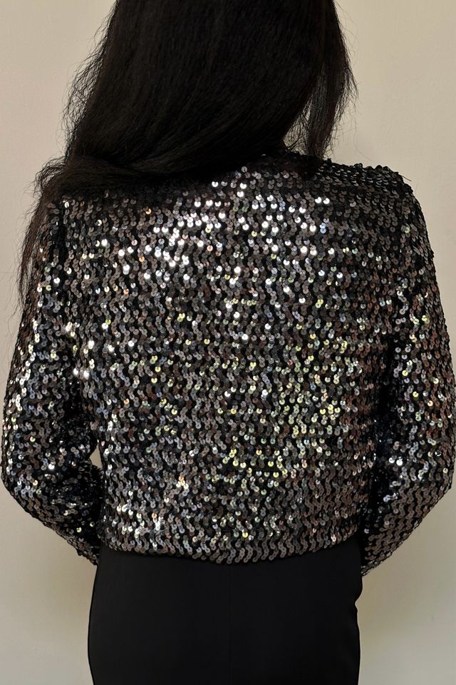 Vintage 1990's Sequins Shrug Selected By Afterlife Boutique #3