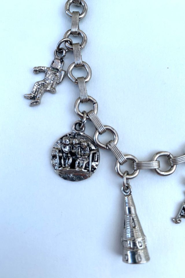 Vintage 1960s Lunar Landing Charm Bracelet Selected by SharpLilTeeth #2