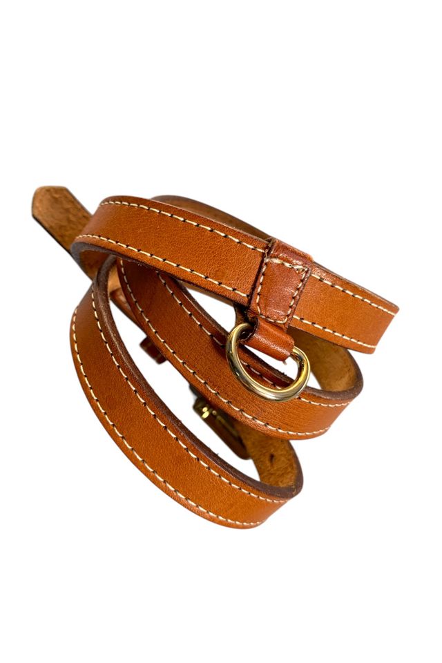 Vintage Leather Belt With Ring Detail Selected by SharpLilTeeth #1