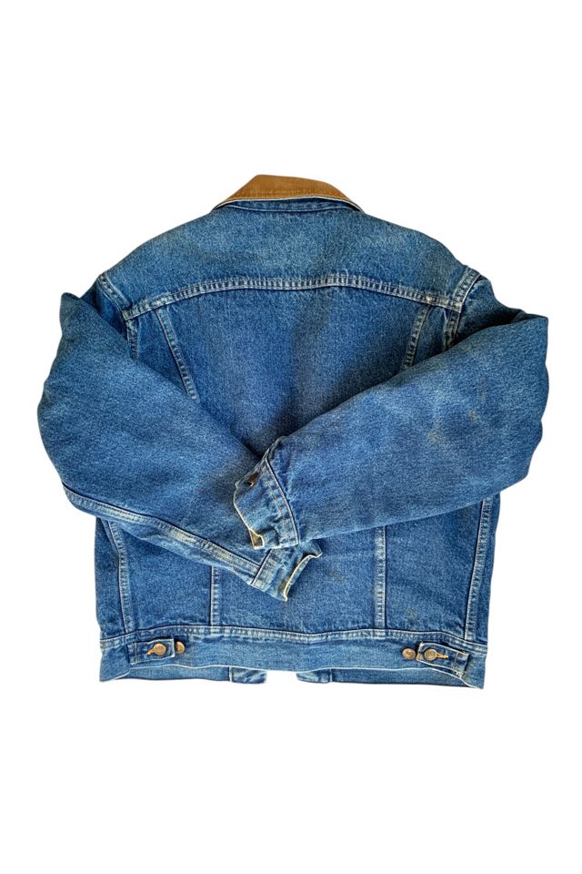 Vintage Lee Storm Rider Blanket Lined Denim Jacket Selected by SharpLilTeeth #2