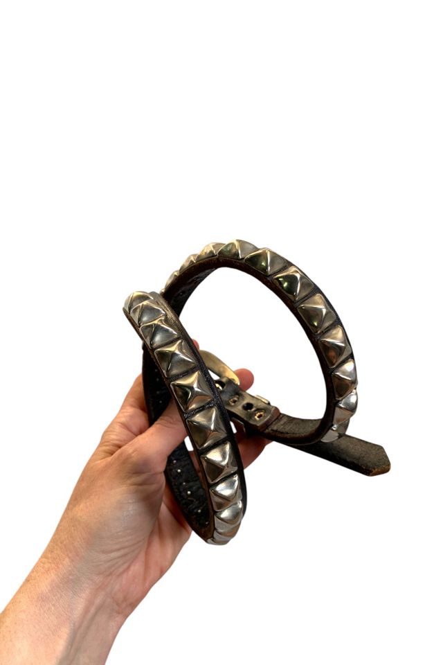 Vintage 1980s Studded Skinny Belt Selected by SharpLilTeeth #1