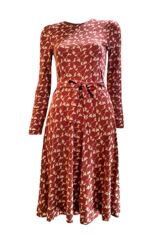 Diane Von Furstenberg Italy 1970's Dress Selected by Garbage Soup #1