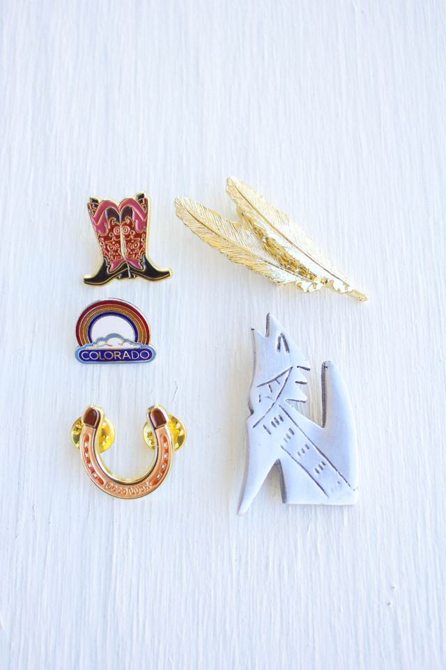 Vintage Western Brooch Set Selected By Moons + Junes Vintage #1