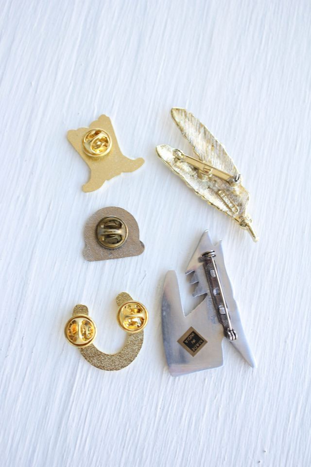 Vintage Western Brooch Set Selected By Moons + Junes Vintage #2