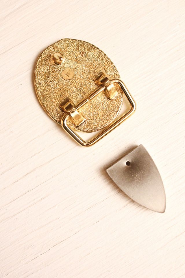 Vintage Western Belt Buckle & Tip Set Selected By Moons + Junes Vintage #1
