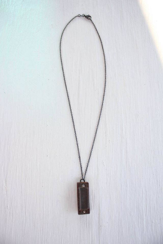 Antique Harmonica Vintage Necklace Selected By Moons + Junes Vintage #2