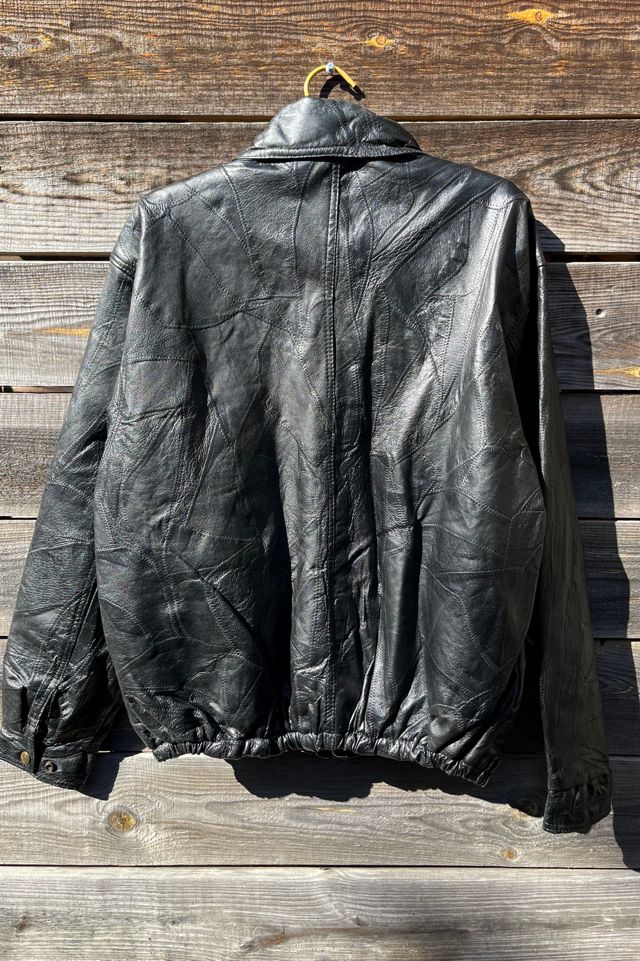 Leather Patchwork Jacket Selected by Wax Plant | Free People
