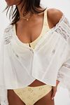 Full Bloom U-Wire Eyelet Bralette