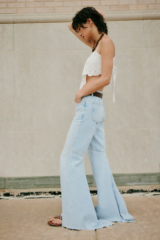 Jeans évasés Live Wire We The Free en Étincelles, pour femme taille: 26 S chez Free People