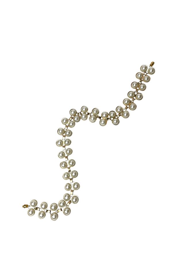 Vintage Pearl Chain Choker Selected By Ankh By Racquel #1