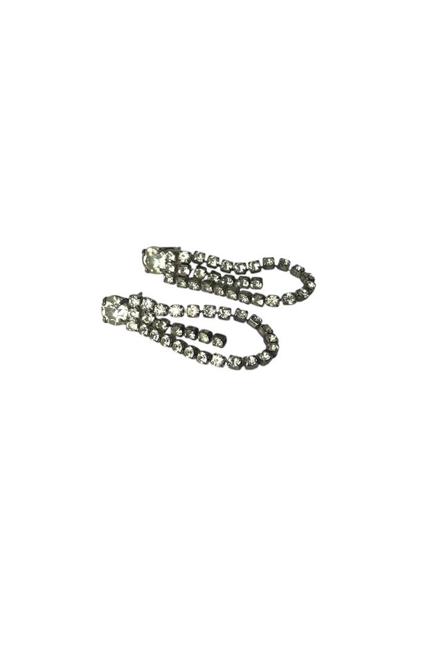 Vintage Rhinestone Dangle Earrings Selected By Ankh By Racquel #2