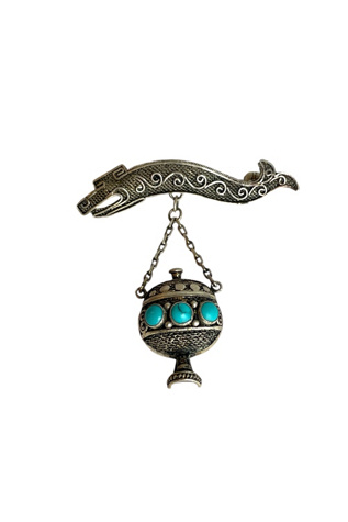 Vintage Silver Brooch Selected By Ankh By Racquel