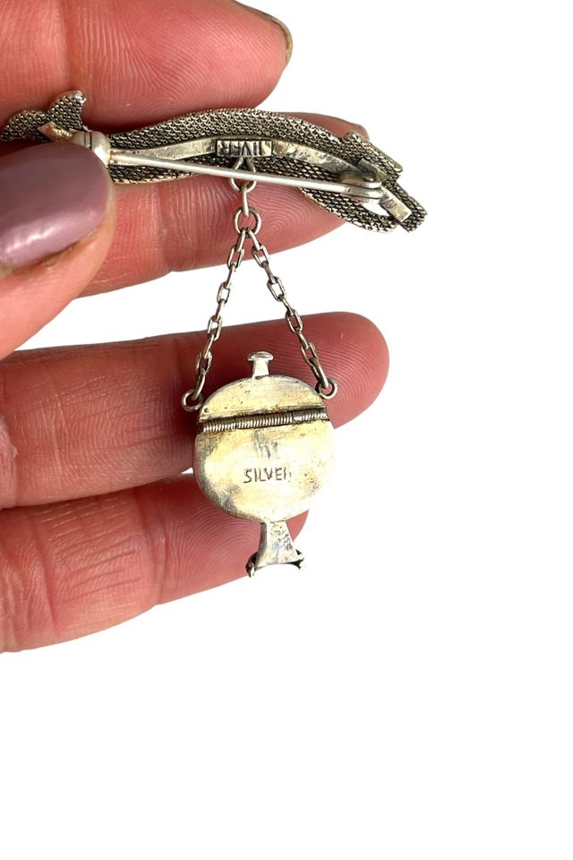Vintage Silver Brooch Selected By Ankh By Racquel #3
