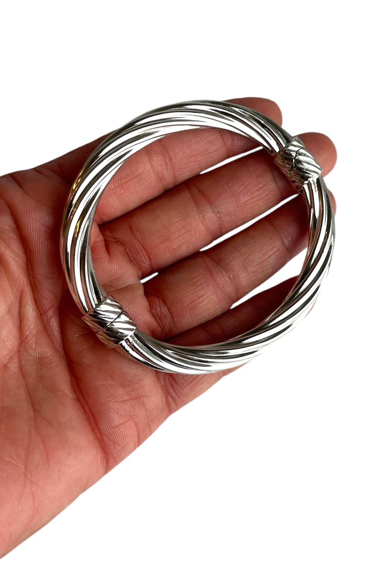 Classic Vintage Sterling Silver Bracelet Selected By Ankh By Racquel