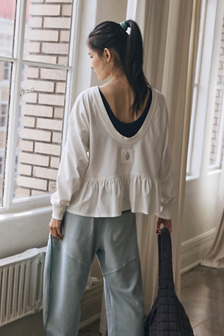 Play Nice Layer Top by FP Movement at Free People in White, Size: Small
