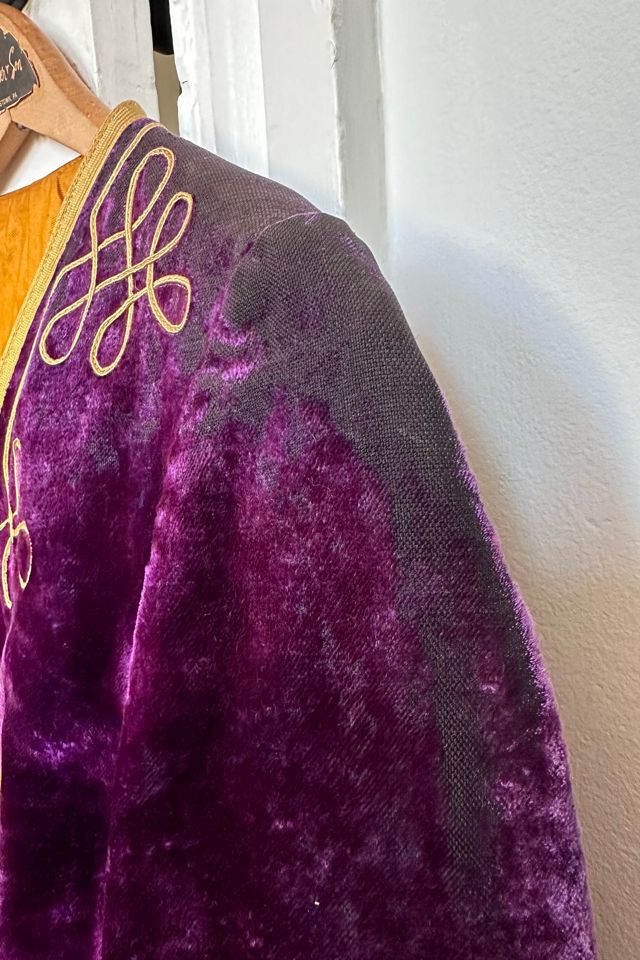 Vintage Purple Velvet Shriners Bolero Selected by KA.TL.AK #3