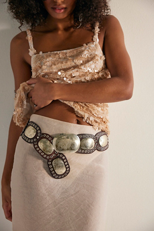 Supernova Hip Belt at Free People in Chocolate, Size: S/P