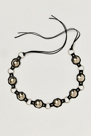 Oasis Wrap Belt by Ariana Ost at Free People in Black