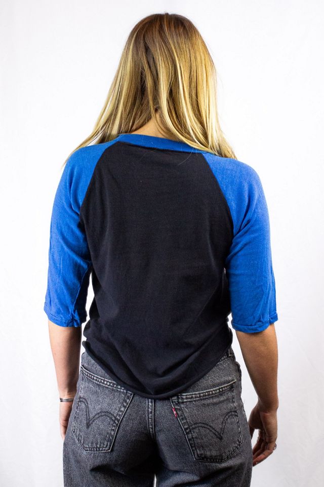Vintage 70s Pink Floyd Parking Lot Raglan Concert T Shirt Selected by Black Shag Vintage #3