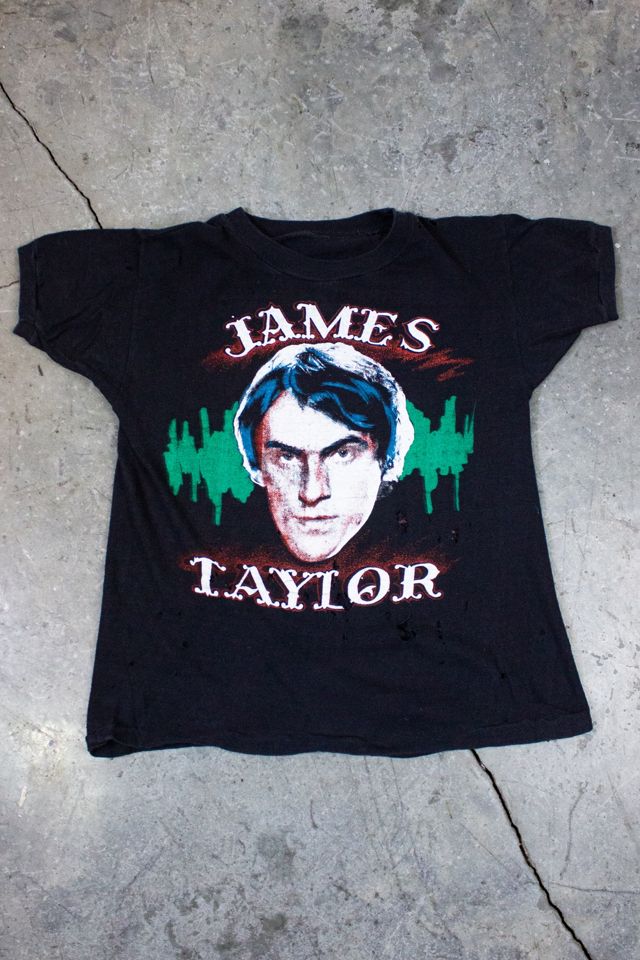 スーパーセール 半額タイムセール Concert Taylor James 70s/80s Vintage T by Selected Shirt ミュージシャン