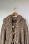 Vintage Polo Ralph Lauren Brown Toggle Cardigan Selected by The Curatorial Dept.