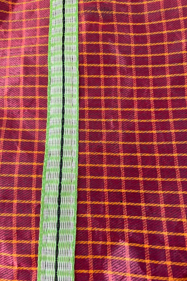 Bode Red & Green Checkered Market Bag Selected by The Curatorial Dept. #3