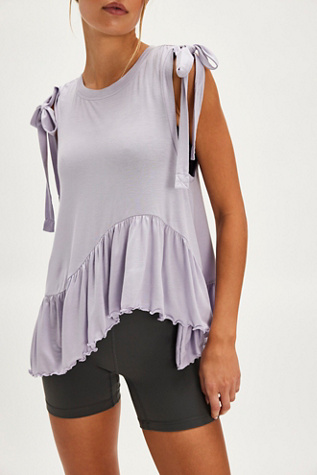 Sweet Thing Tank Top by FP Movement at Free People in Sweet Lavender, Size: Large