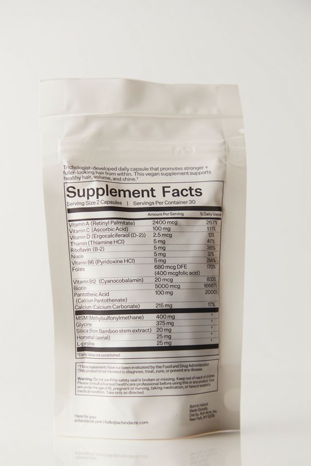 A+A Cold Processed® Thick + Full Capsules #1