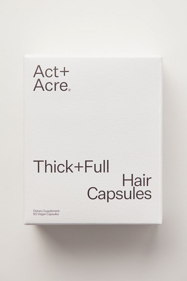 A+A Cold Processed® Thick + Full Capsules #3