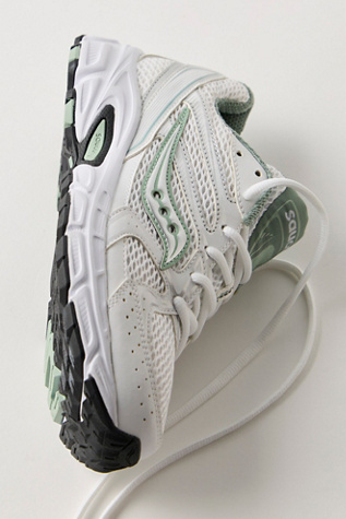 Saucony Ride Millennium Trainers at Free People in White/Sage, Size: US 7.5