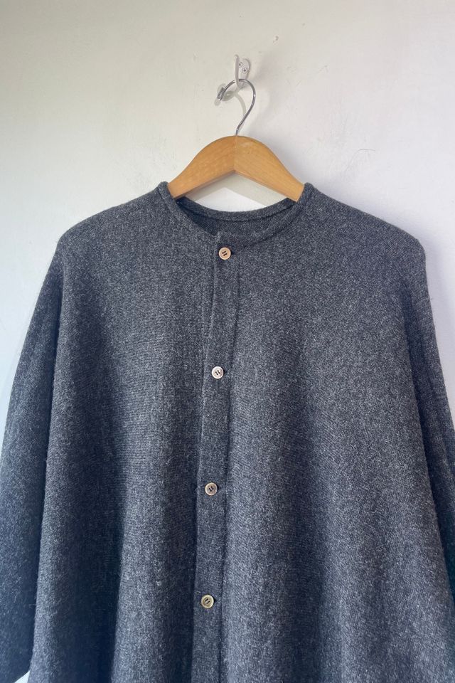 Vintage Comme des Garcon Black Poncho Sweater Selected by The Curatorial Dept. #1
