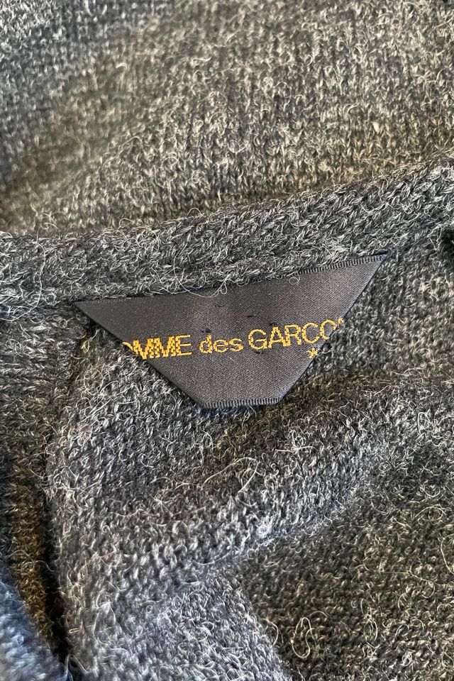 Vintage Comme des Garcon Black Poncho Sweater Selected by The Curatorial Dept. #3