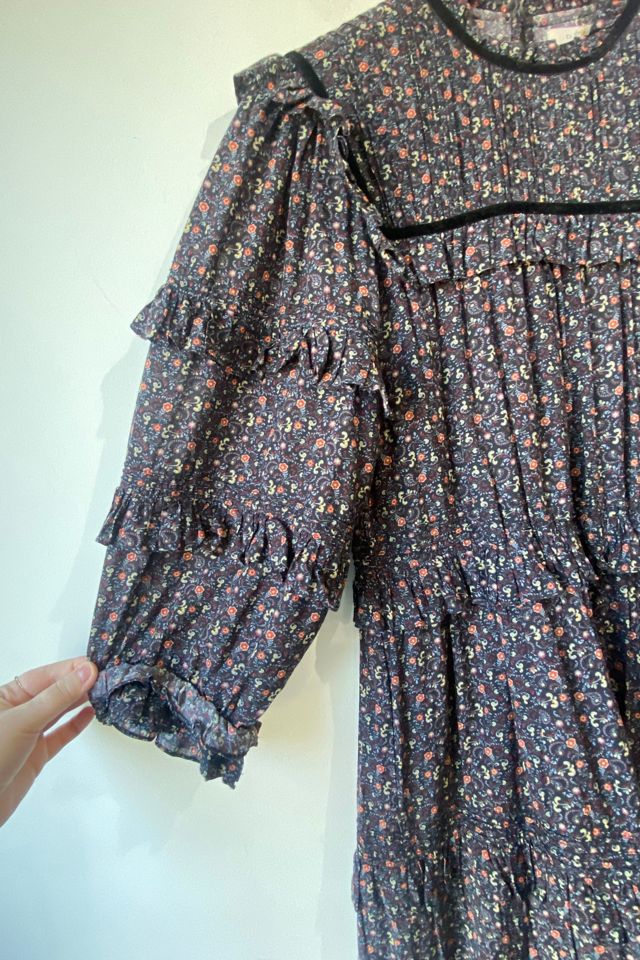 Doen Black Floral Clay Dress Selected by The Curatorial Dept. #1