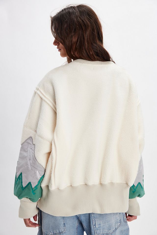 Tricia Fix Cozy Camden Mountain Scene Sweatshirt | Free People