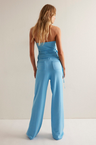 Frankies Bikinis Breeze Low-Rise Knit Pant