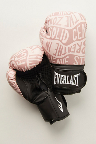 Everlast Spark Printed Boxing Gloves at Free People, Rose Gold