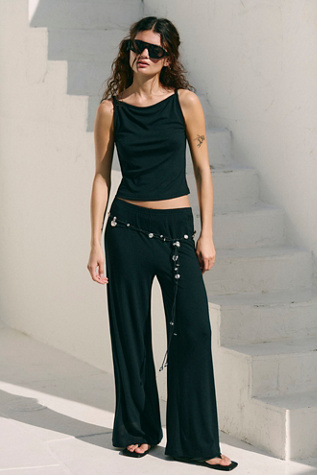 Good Feels Pant Set By free-est At Free People In Black, Size: Medium