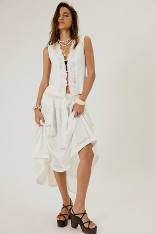 Gesibelle Set by Free People in White, Size: XL