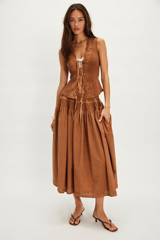 Gesibelle Set by Free People in Brown, Size: S